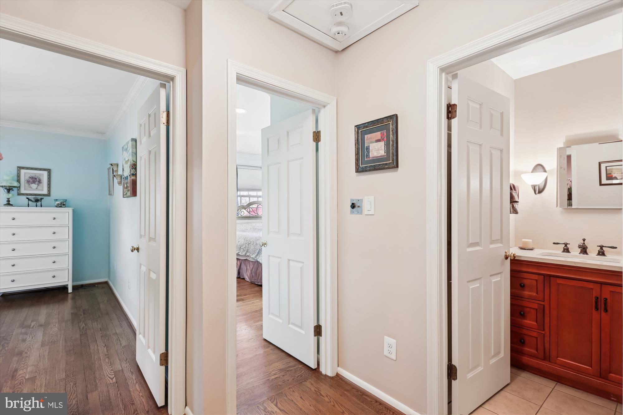 19321 Olney Mill Road Olney, MD 20832 - Photo 30 of 91 a view of bathroom with a toilet a sink and mirror