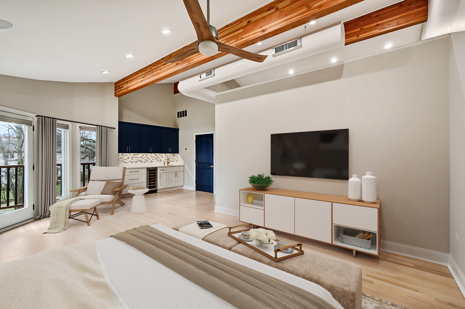 3220 Meyers Road Oak Brook, IL 60523 - Photo 13 of 43 a living room with furniture and a flat screen tv