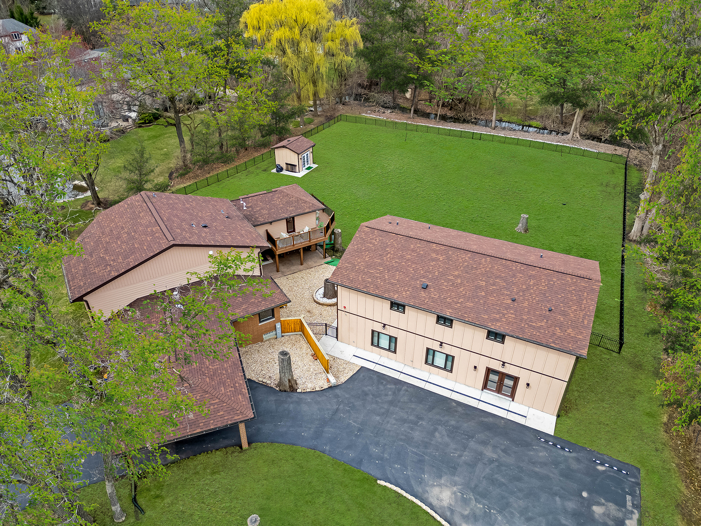 3220 Meyers Road Oak Brook, IL 60523 - Photo 2 of 43 an aerial view of a house