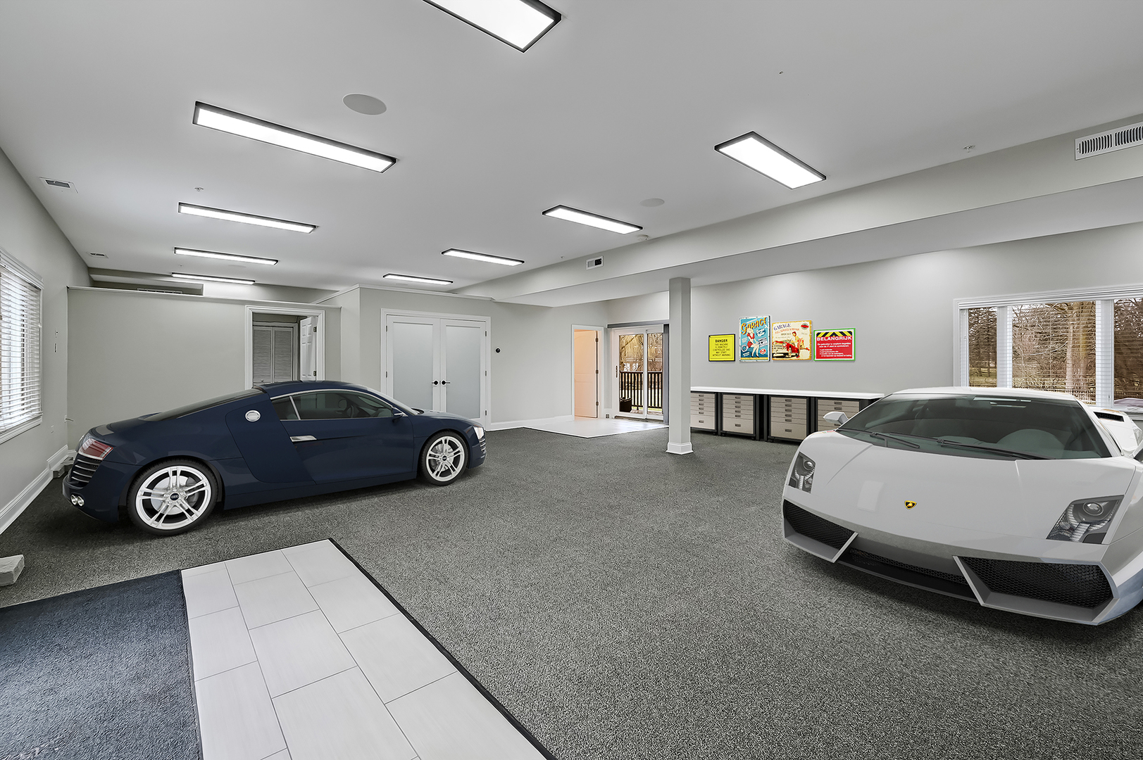 3220 Meyers Road Oak Brook, IL 60523 - Photo 36 of 43 a living room with furniture and a ceiling fan