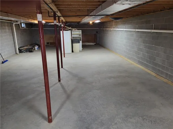 a view of empty room