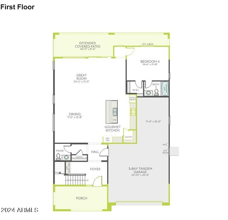 1457 East Rakestraw Lane Gilbert, AZ 85298 - Photo 2 of 3 Floor Plan MLS