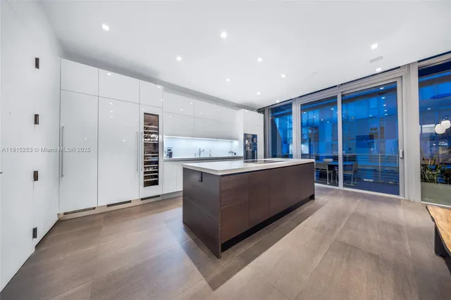 a view of outdoor space with seating space