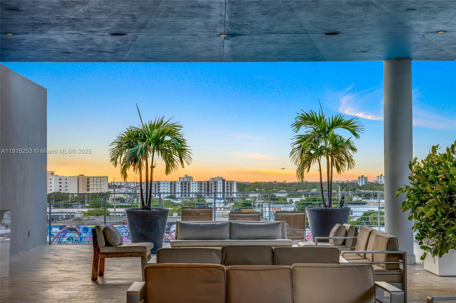 250 Northwest 24th Street, Unit PHA Miami, FL 33127 - Photo 50 of 68 a view of outdoor space with seating area