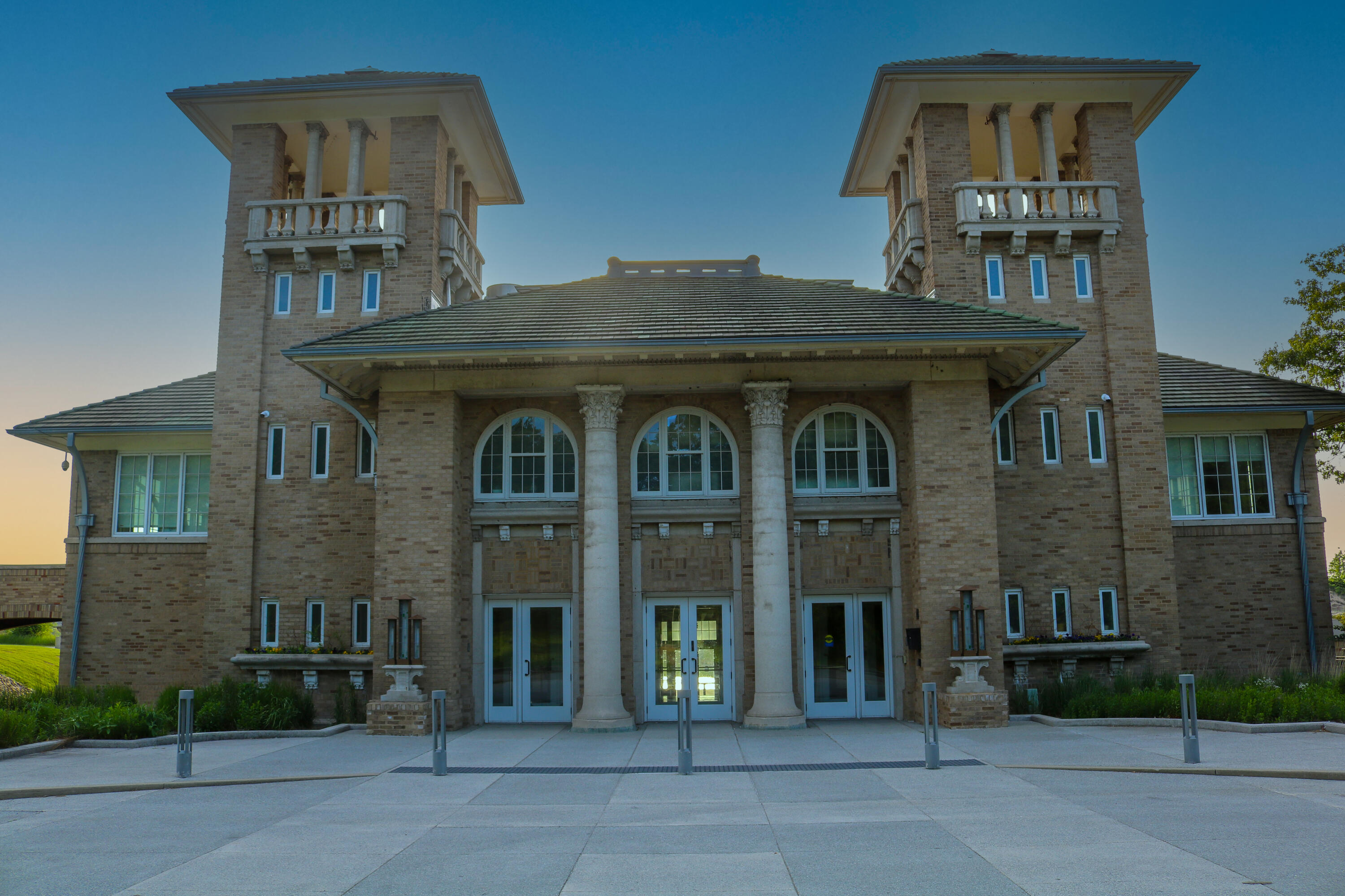1200-02 North County Line Road Gary, IN 46403 - Photo 22 of 37 front view of a brick house with a yard