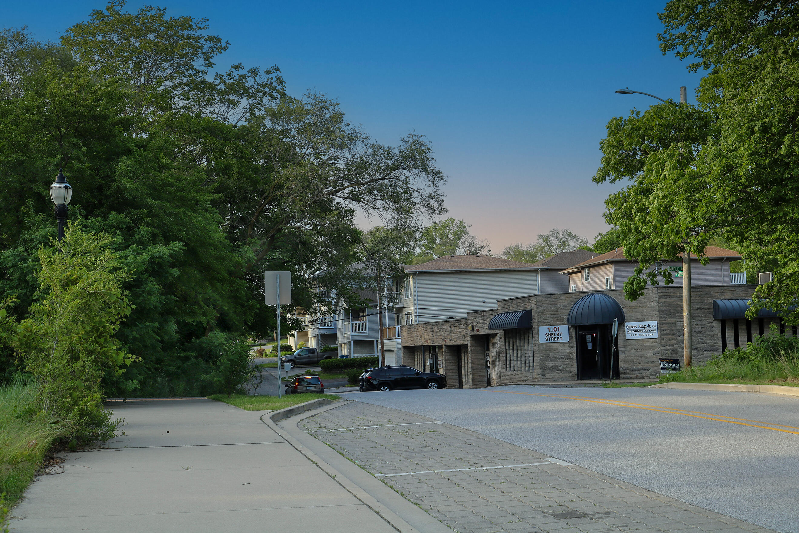 1200-02 North County Line Road Gary, IN 46403 - Photo 31 of 37 an outdoor space with furniture and a fireplace