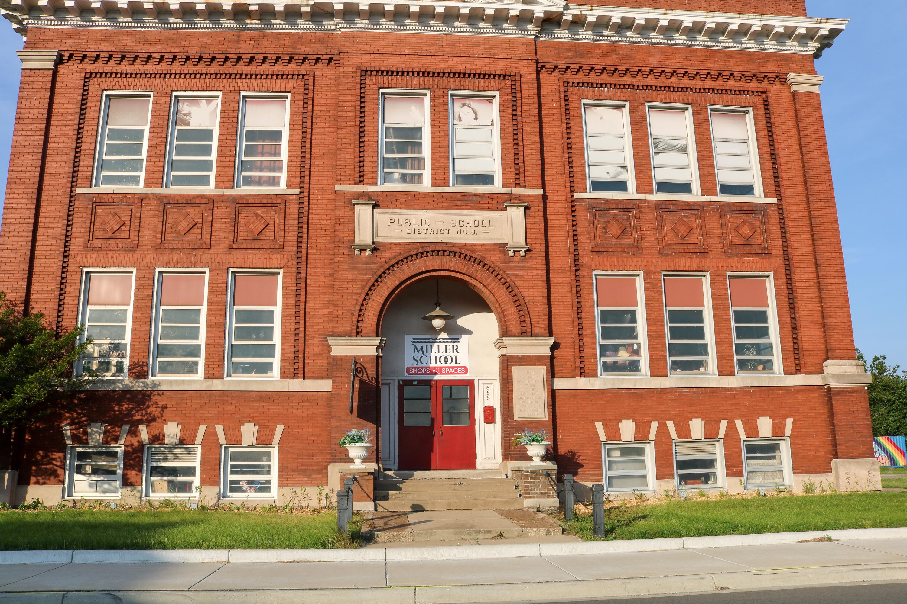 1200-02 North County Line Road Gary, IN 46403 - Photo 33 of 37 front view of a brick building