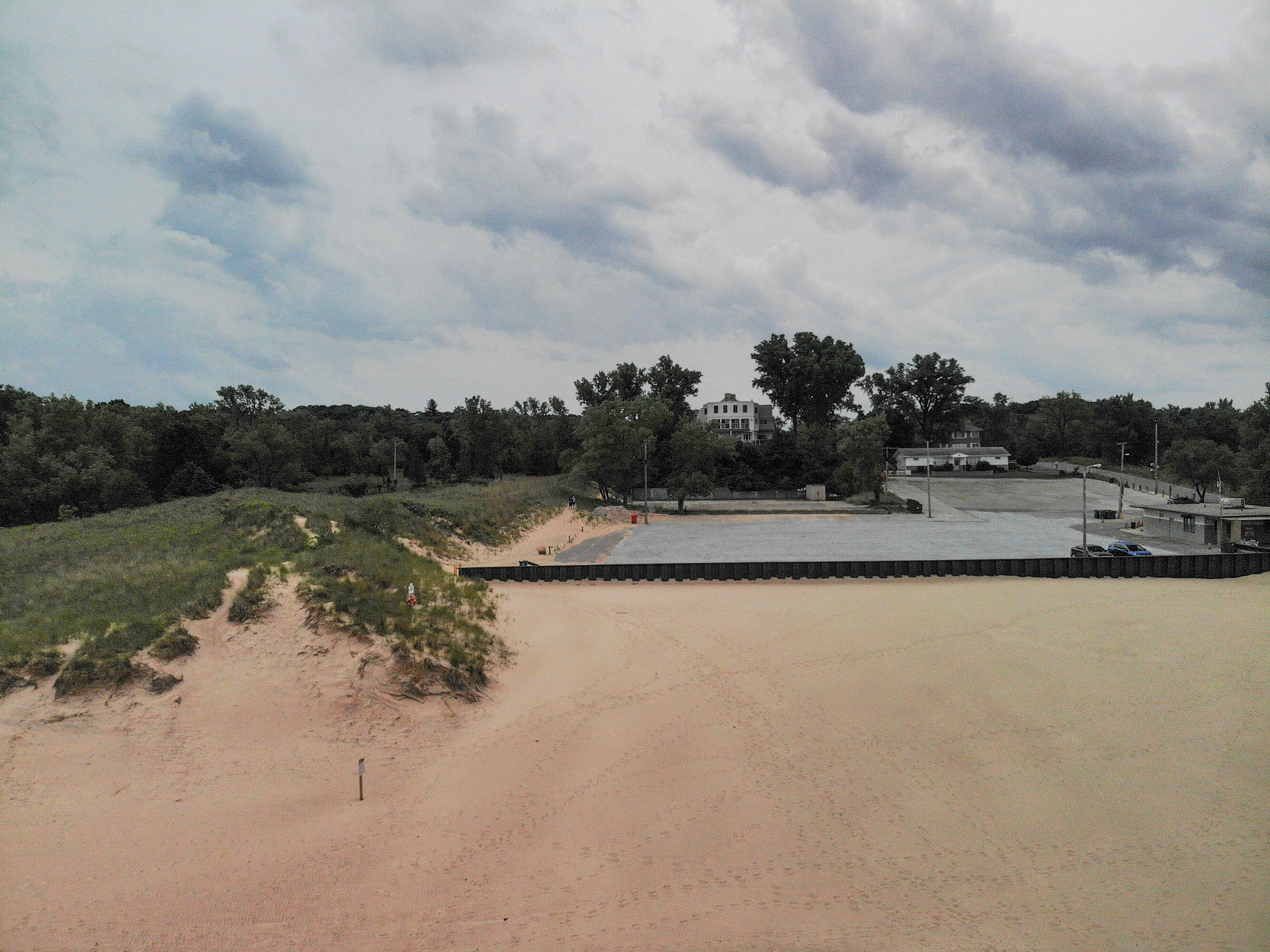 1200-02 North County Line Road Gary, IN 46403 - Photo 37 of 37 a view of a lake view with houses in back