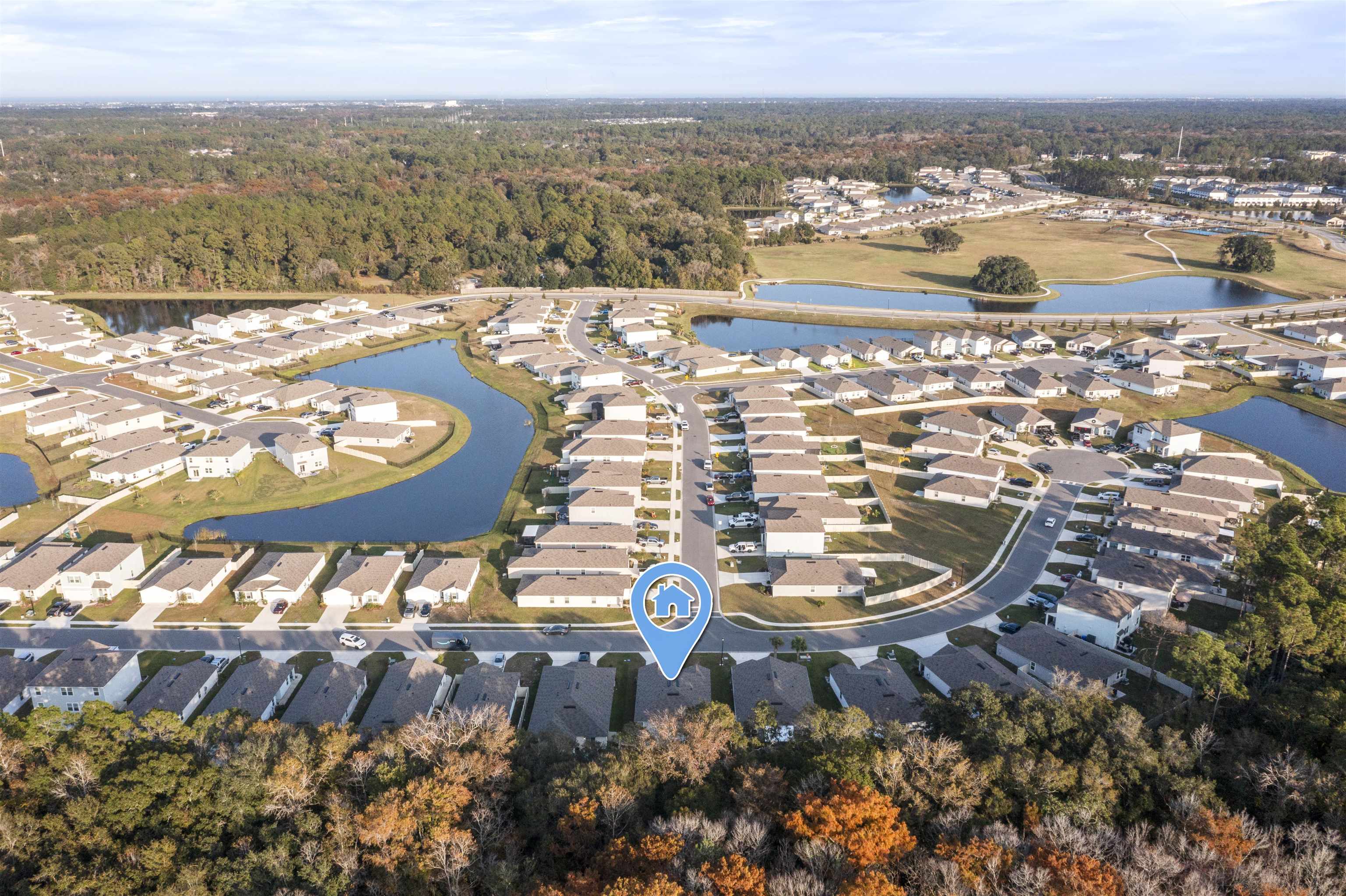 127 Encanto Way St. Augustine, FL 32084 - Photo 33 of 43 a view of a city with an ocean view