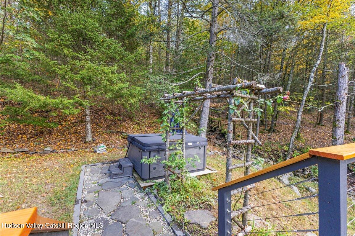 26 Carle Road Mount Tremper, NY 12457 - Photo 46 of 65 33-Hot Tub w_ heated stone walkway