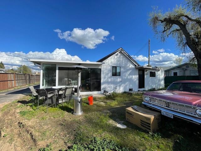6547 Rio Linda Boulevard Rio Linda, CA 95673 - Photo 5 of 8 a backyard of a house with yard fire pit and outdoor seating