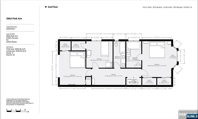 $860,000 | 386 A Park Avenue, Fairview, NJ 07022