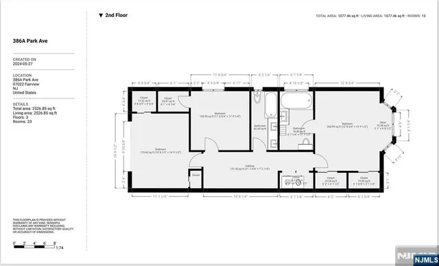 $860,000 | 386 A Park Avenue, Fairview, NJ 07022