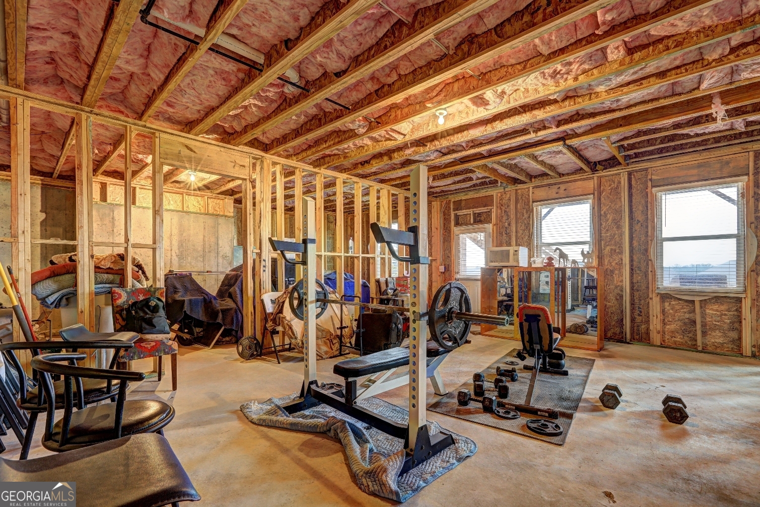 1522 Windward Locust Grove, GA 30248 - Photo 53 of 76 a view of a room with gym equipment