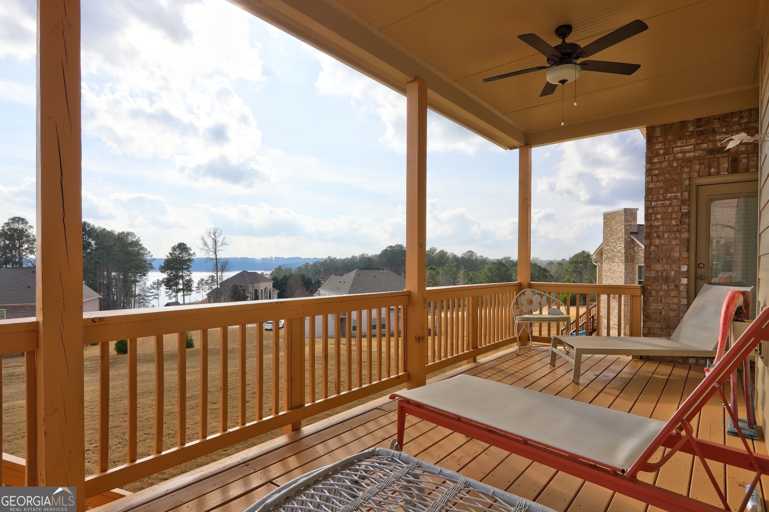 1522 Windward Locust Grove, GA 30248 - Photo 63 of 76 a view of a balcony with furniture