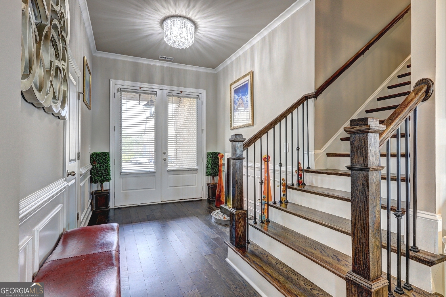 1522 Windward Locust Grove, GA 30248 - Photo 9 of 76 a view of an entryway with wooden floor