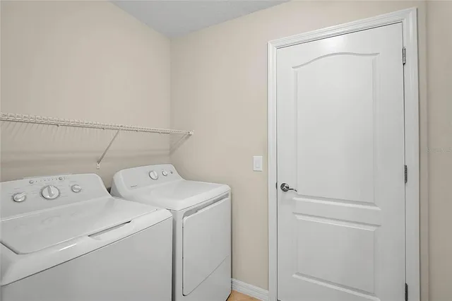 a view of backyard of house