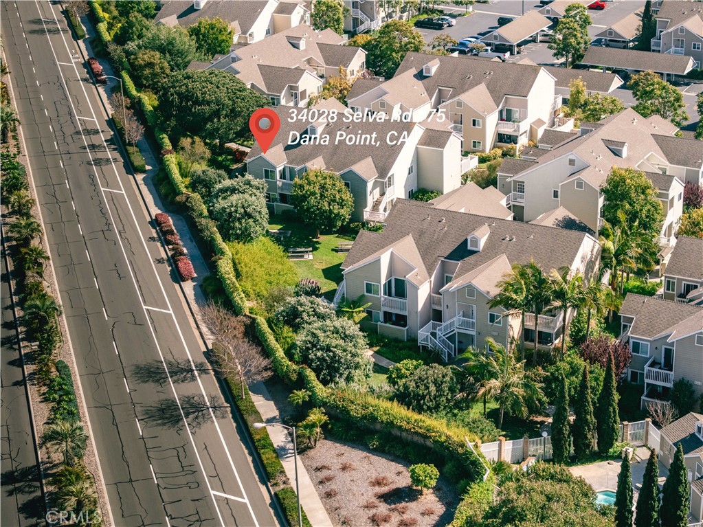 34028 Selva Road, Unit 75 Dana Point, CA 92629 - Photo 43 of 45 an aerial view of residential houses with outdoor space
