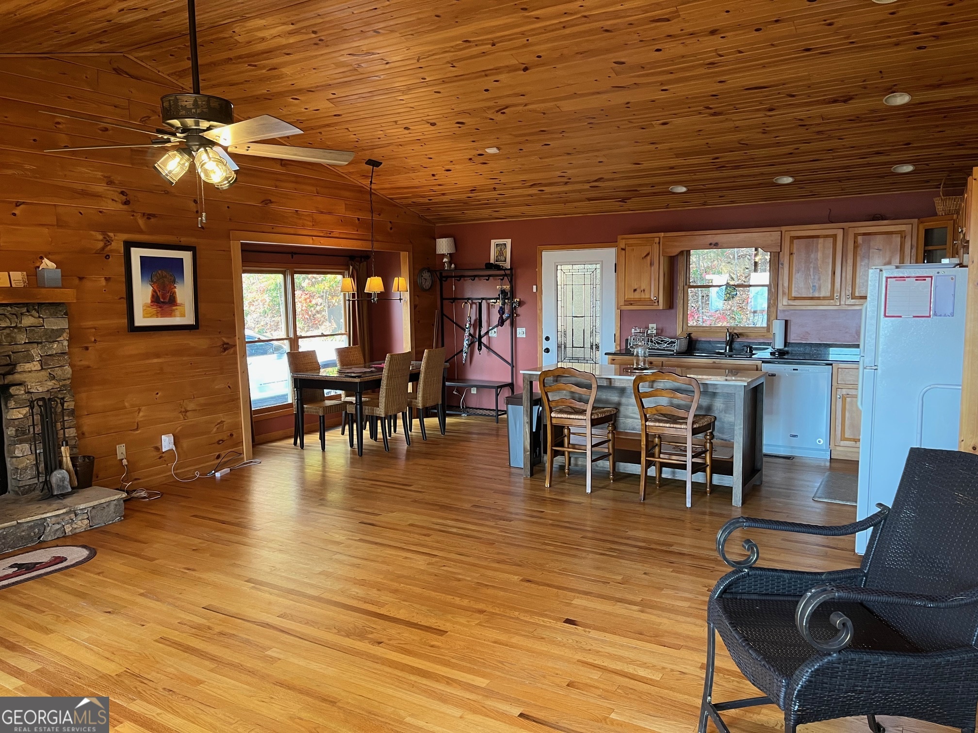 21 Switchback Drive Clayton, GA 30525 - Photo 7 of 15 a view of a dining room with furniture window and wooden floor