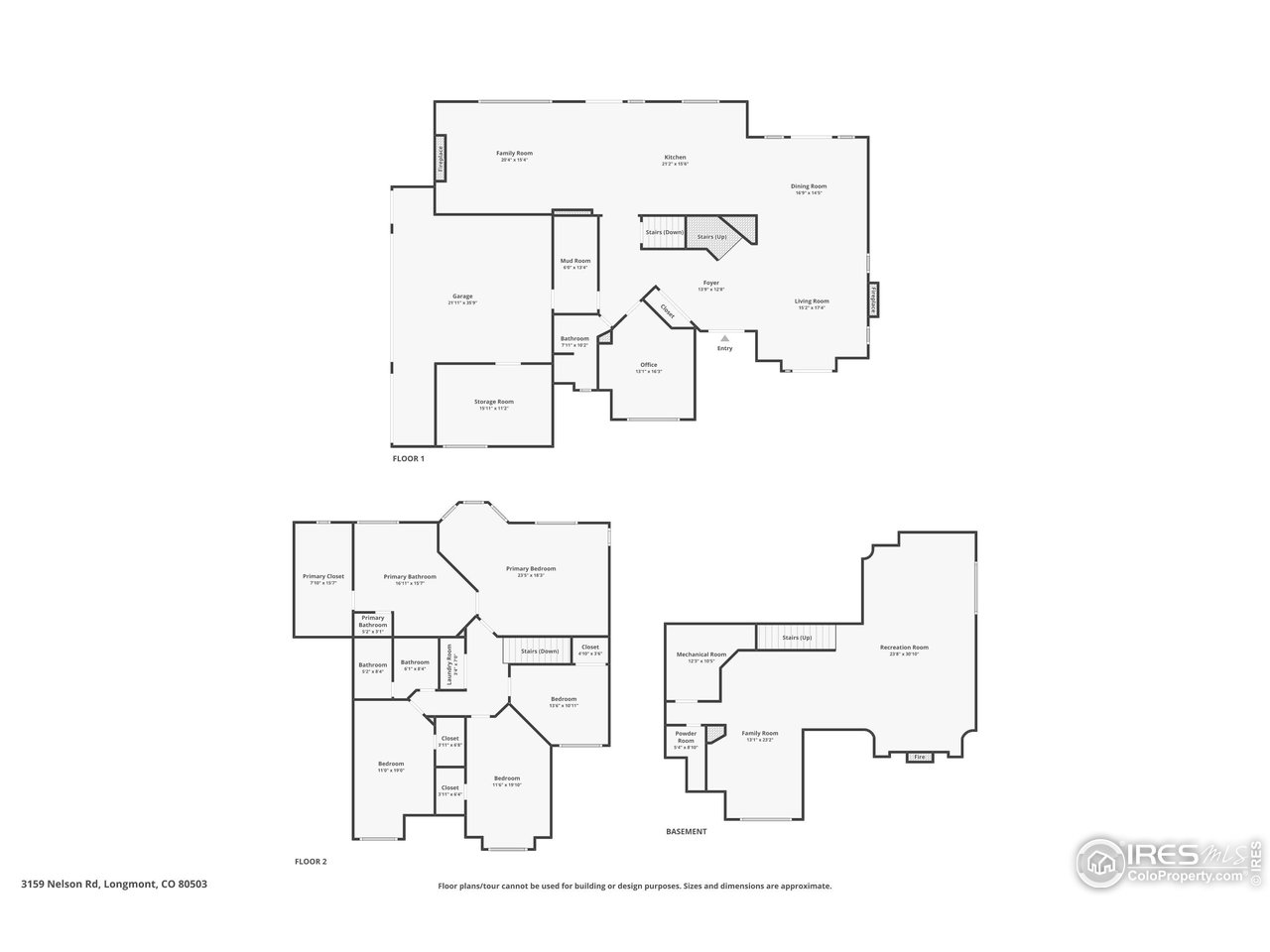 3159 Nelson Road Longmont, CO 80503 - Photo 40 of 40 Combined floor plan, see docs for additional.