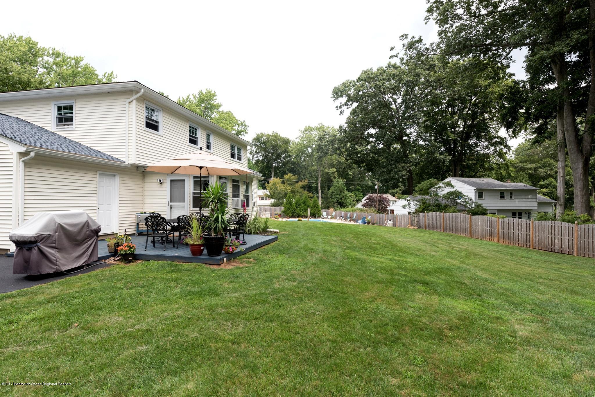 126 Jumping Brook Road Lincroft, NJ 07738 - Photo 17 of 25 Private and Peaceful!
