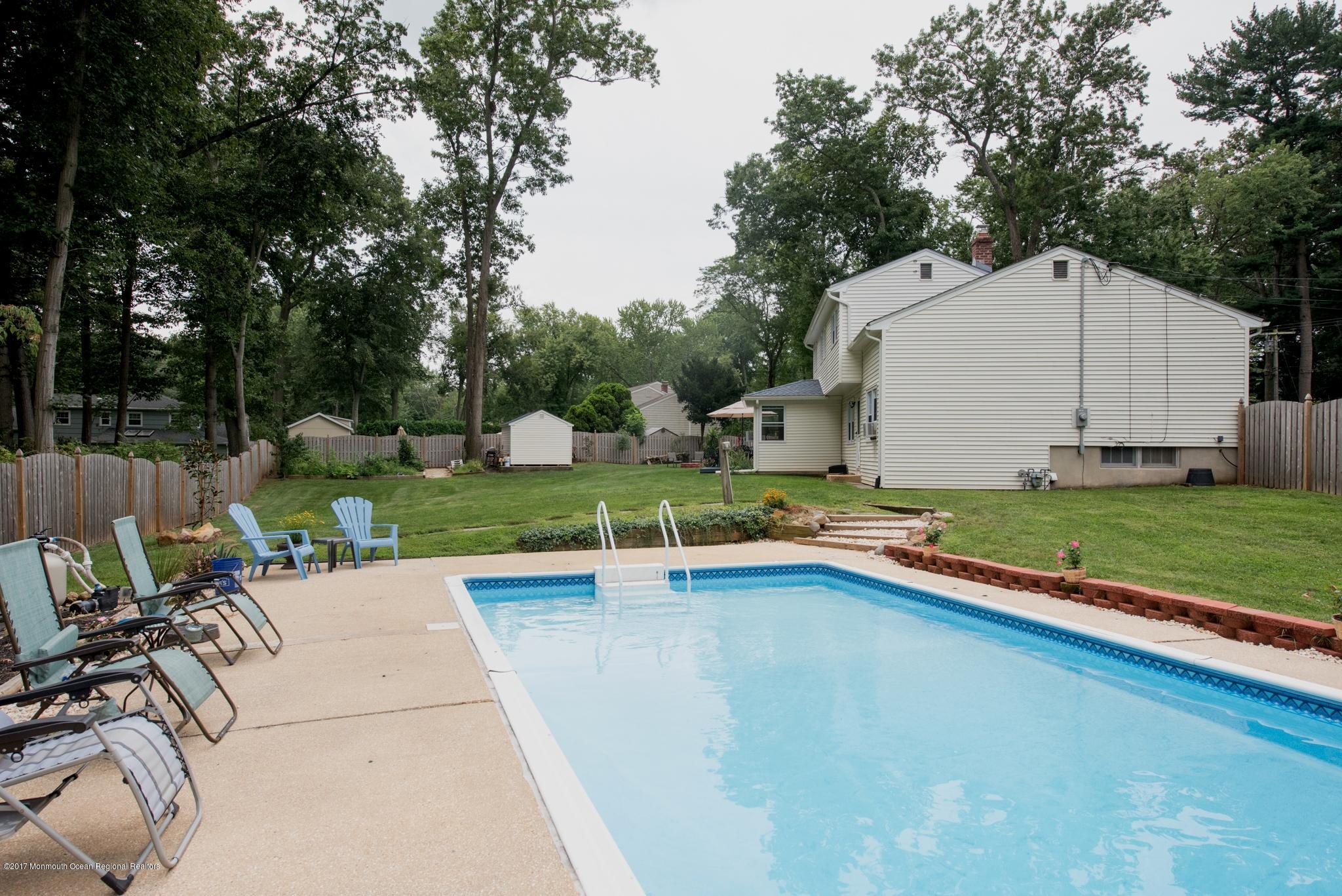 126 Jumping Brook Road Lincroft, NJ 07738 - Photo 23 of 25 In-Ground Pool