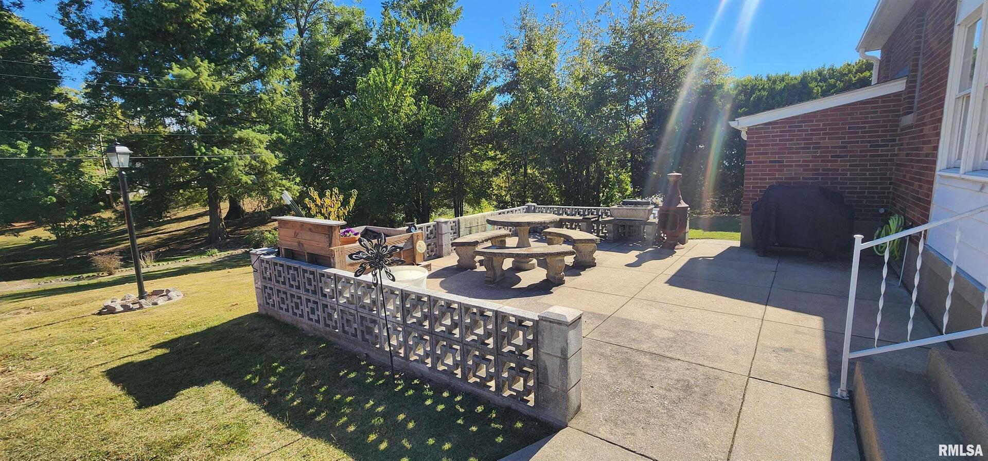 2412 State Street Chester, IL 62233 - Photo 3 of 11 a view of a roof deck with furniture