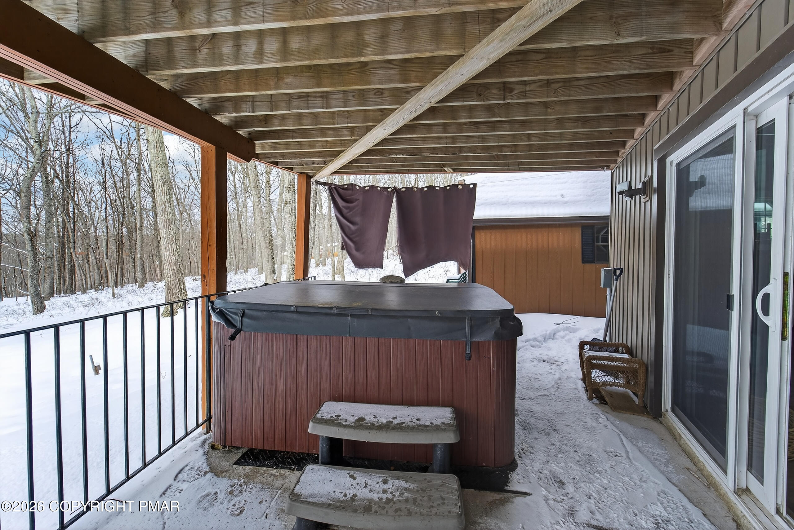 3112 Spring Court Bushkill, PA 18324 - Photo 28 of 52 a view of outdoor space and deck