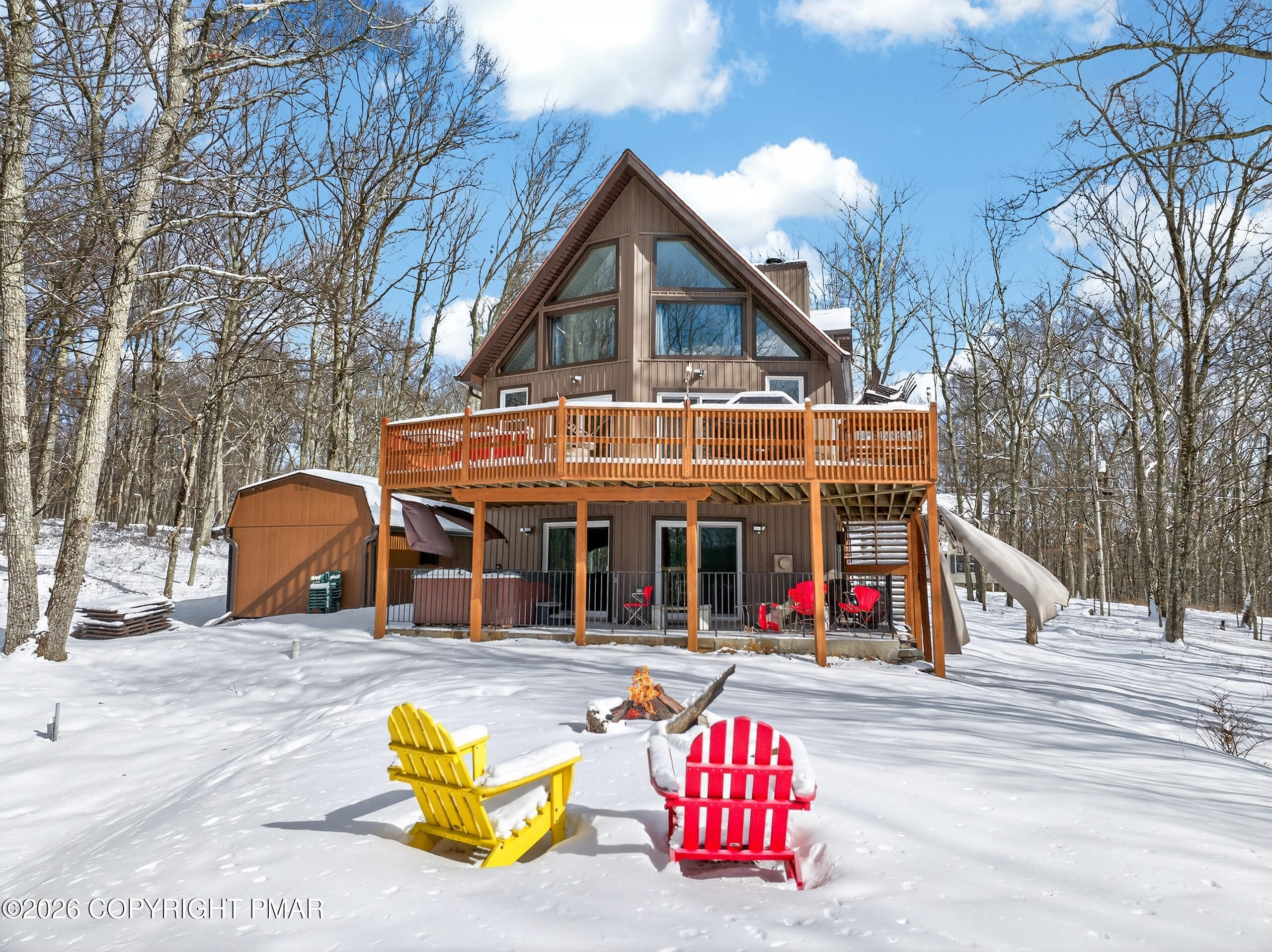 3112 Spring Court Bushkill, PA 18324 - Photo 4 of 52 a view of outdoor space yard and patio