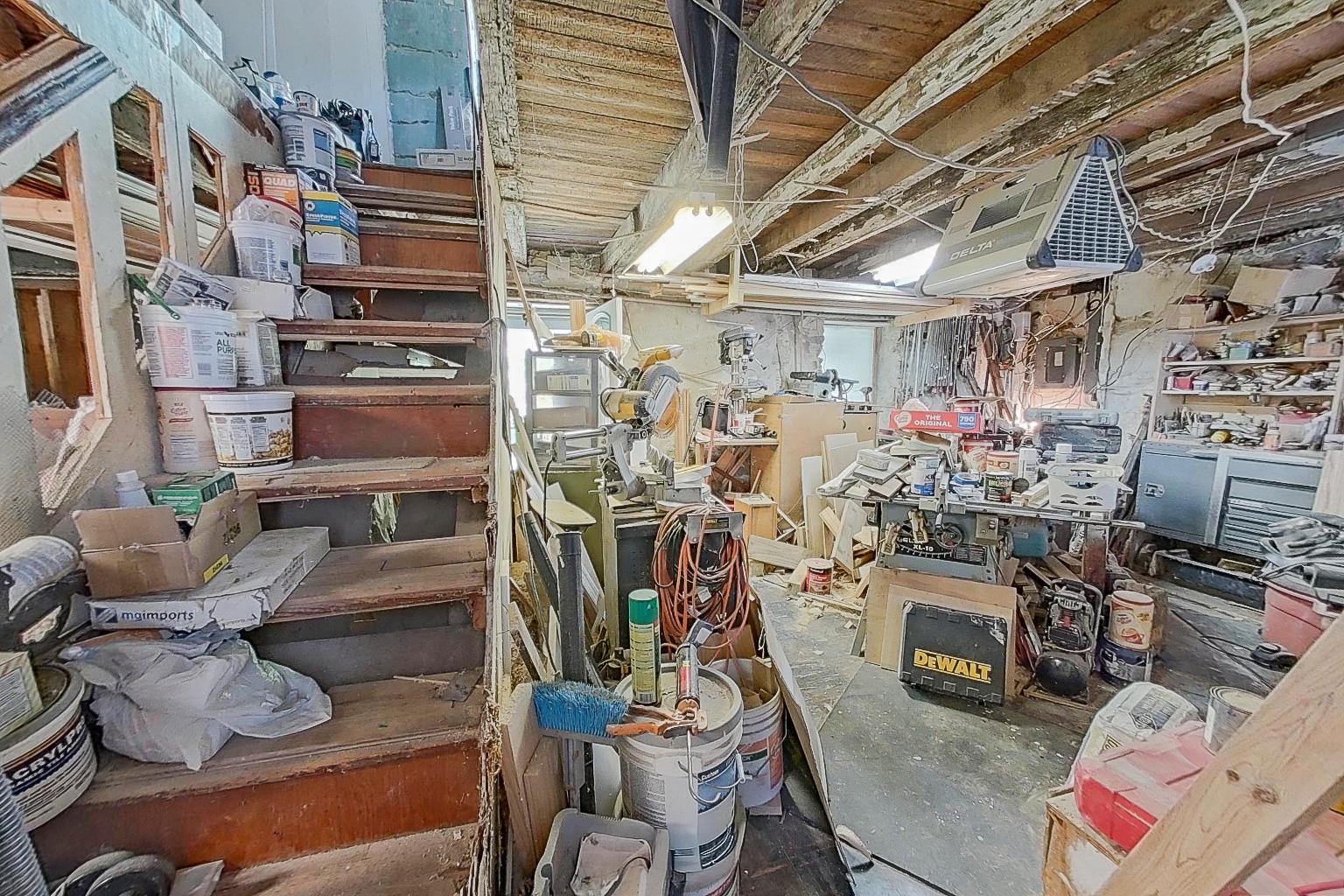 8621 Old Harford Road Baltimore, MD 21234 - Photo 29 of 42 First level of 3 story storage/workshop