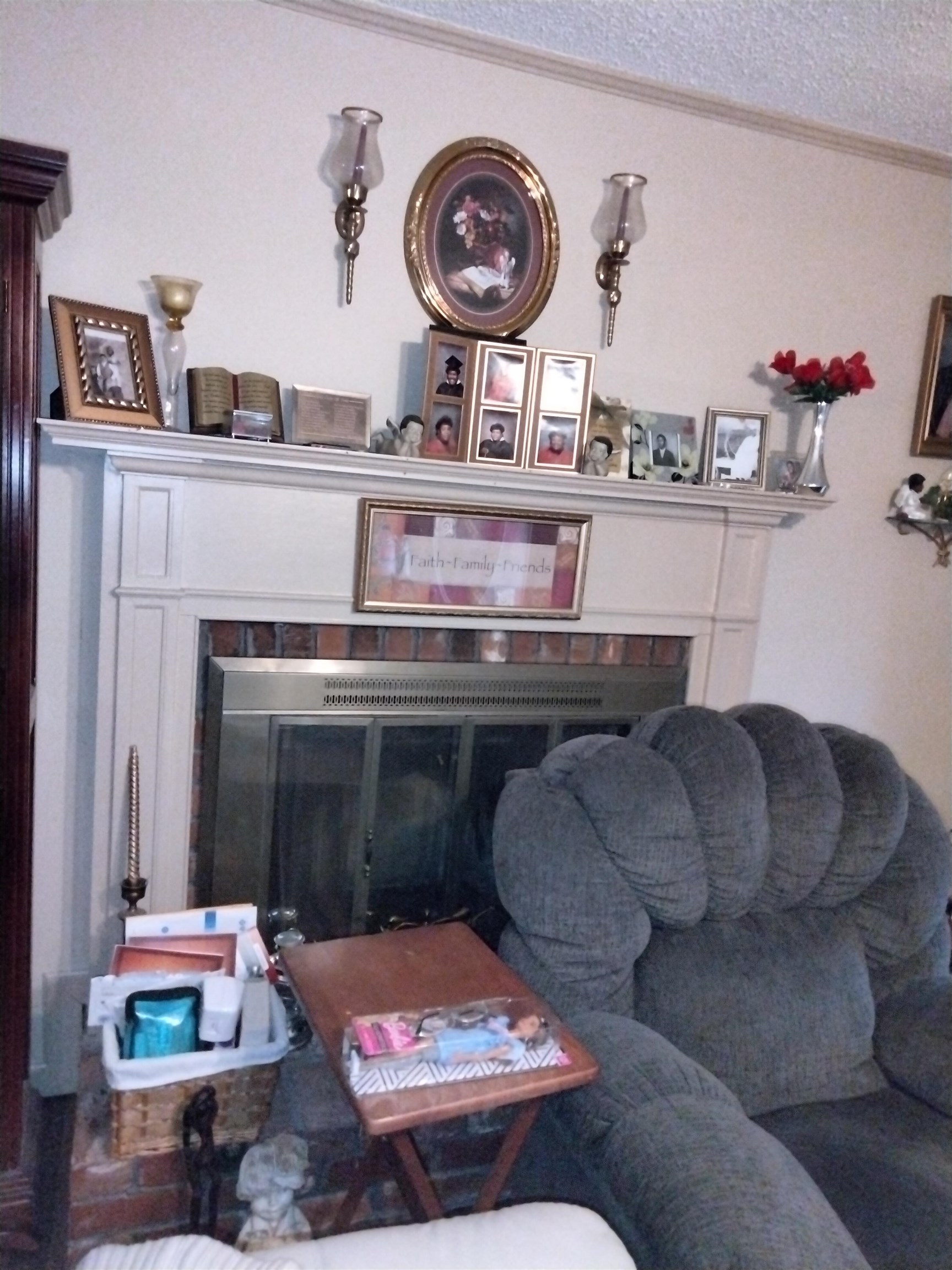6514 Falling Mist Lane Memphis, TN 38141 - Photo 6 of 21 a living room with furniture and a clock