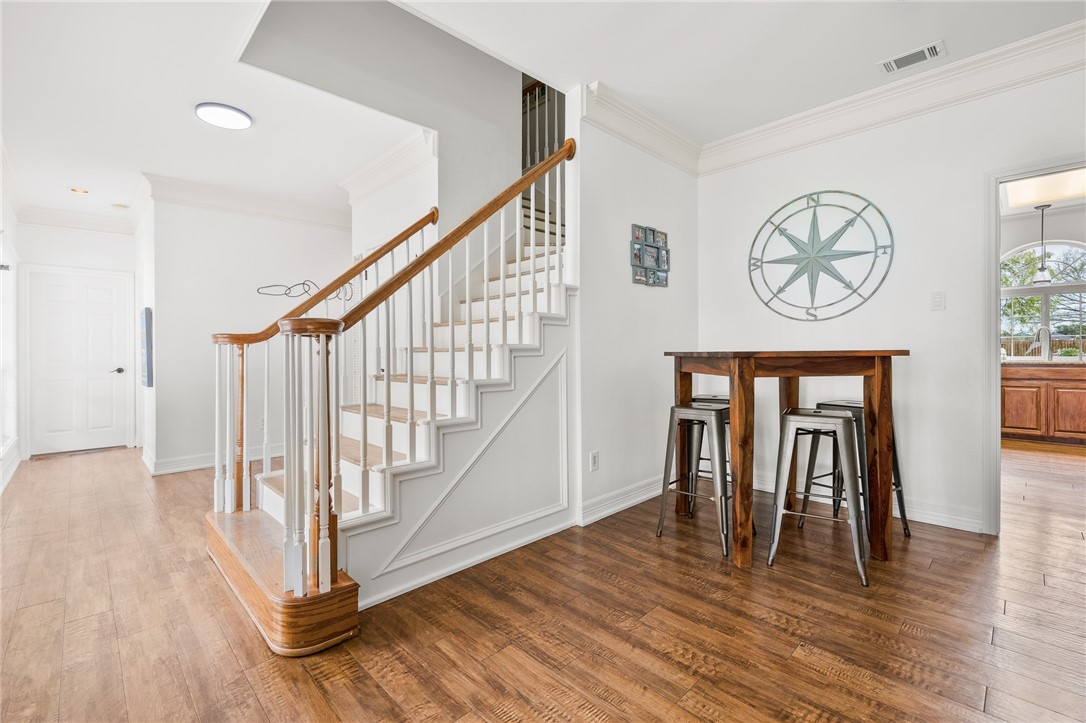 2 Schendel Road Portland, TX 78374 - Photo 15 of 39 a view of an entryway with wooden floor