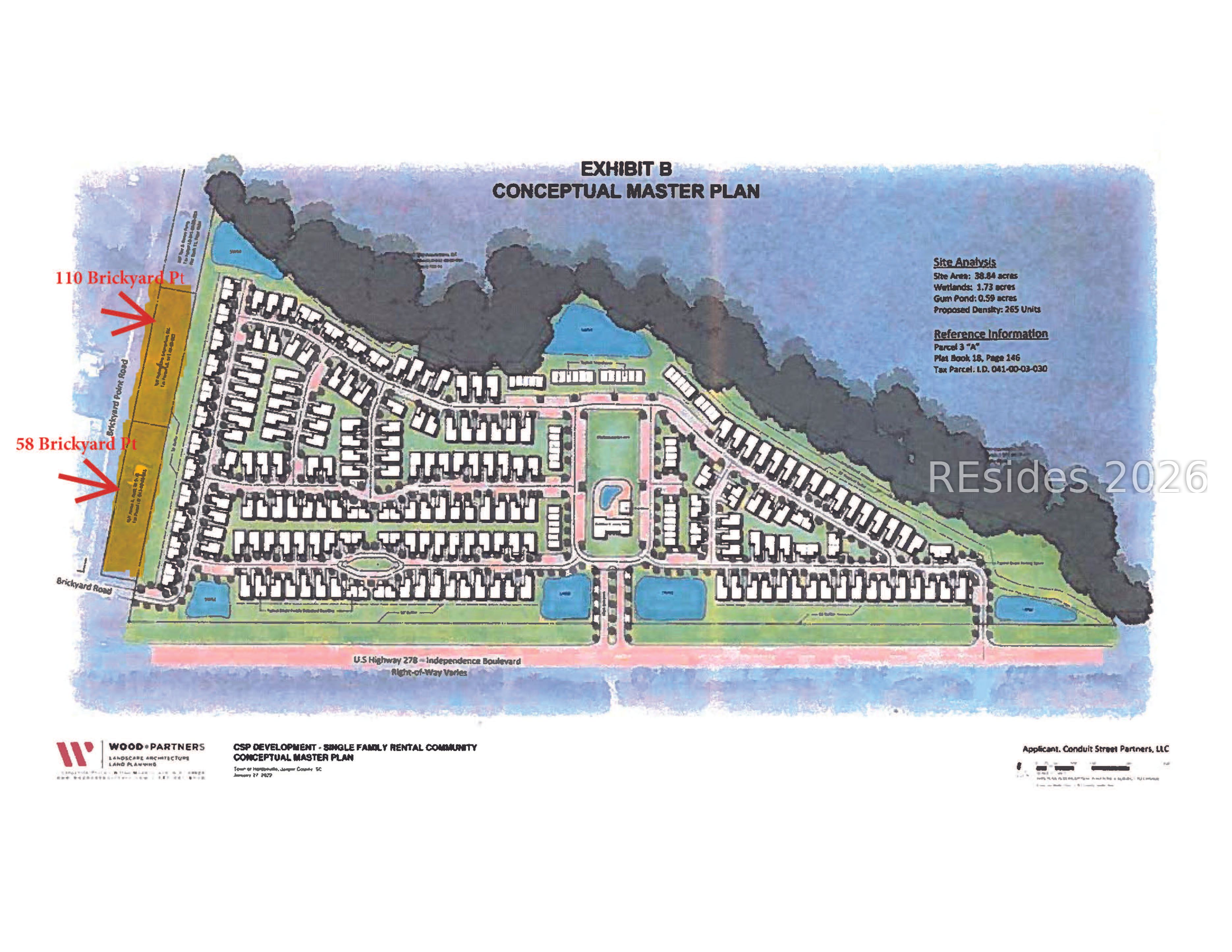 58 Brickyard Pointe Hardeeville, SC 29927 - Photo 12 of 13 Conceptual plan for next door