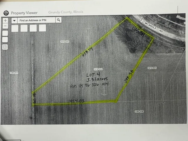 $132,880 | Lot 4 McArdle Road, Mazon, IL 60444