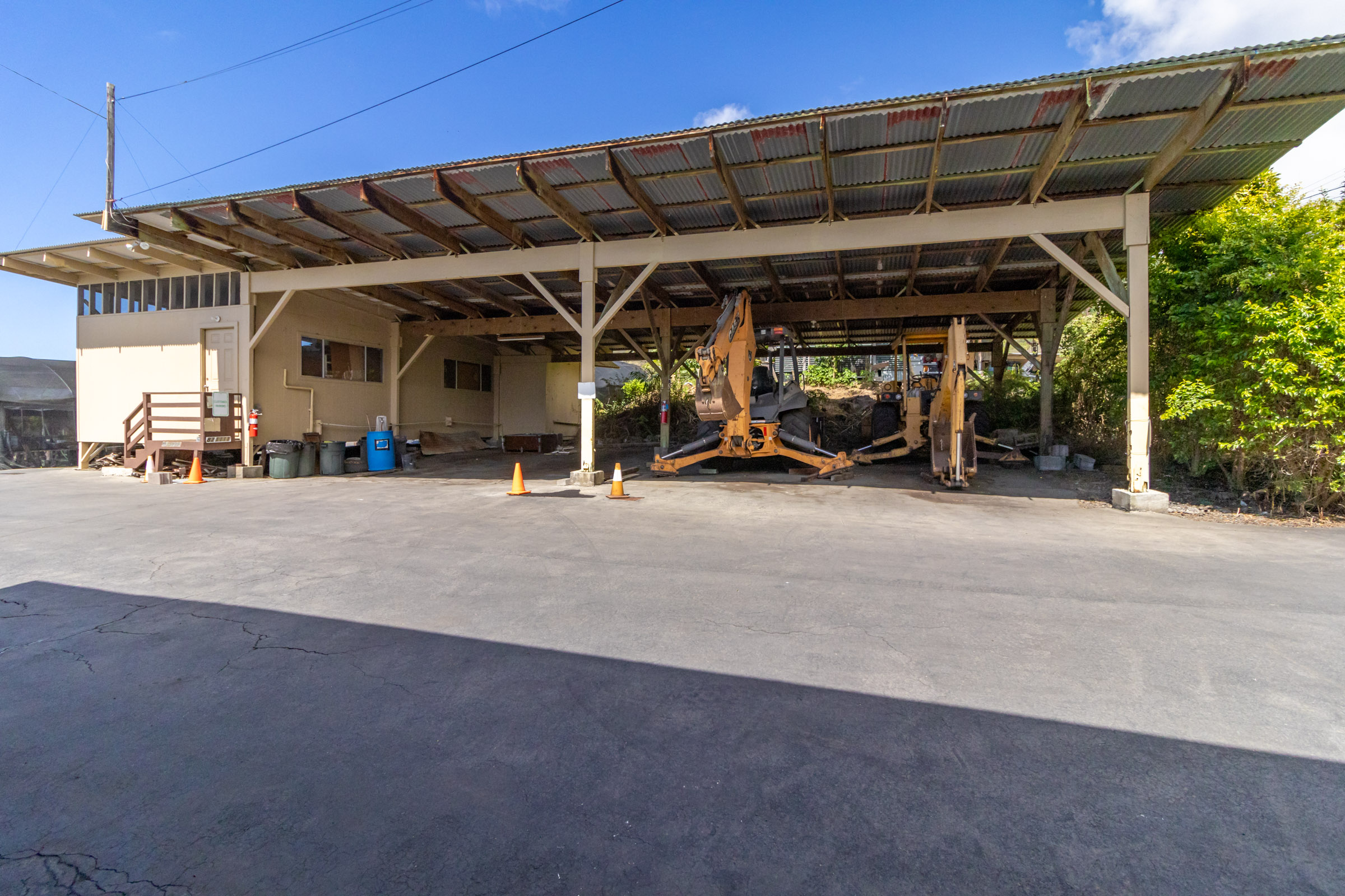 82-1097 Meli Road Captain Cook, HI 96704 - Photo 12 of 23 a view of a car park in front of a building