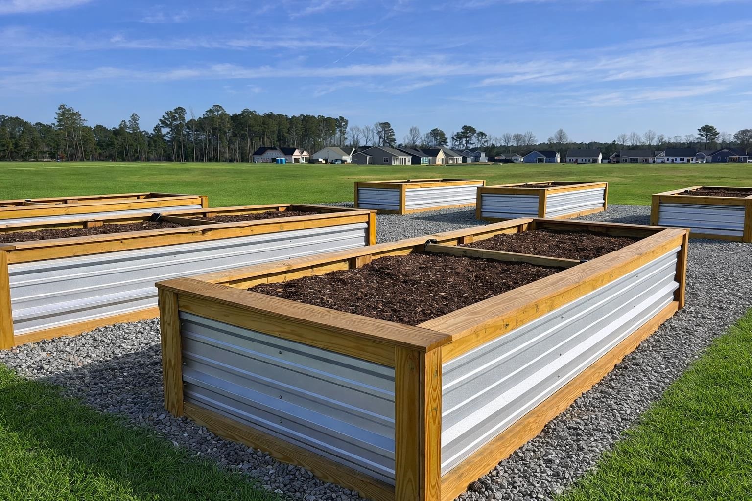162 Westfield Circle Conway, SC 29526 - Photo 12 of 31 View of home's community with a vegetable garden, a residential view, and a lawn