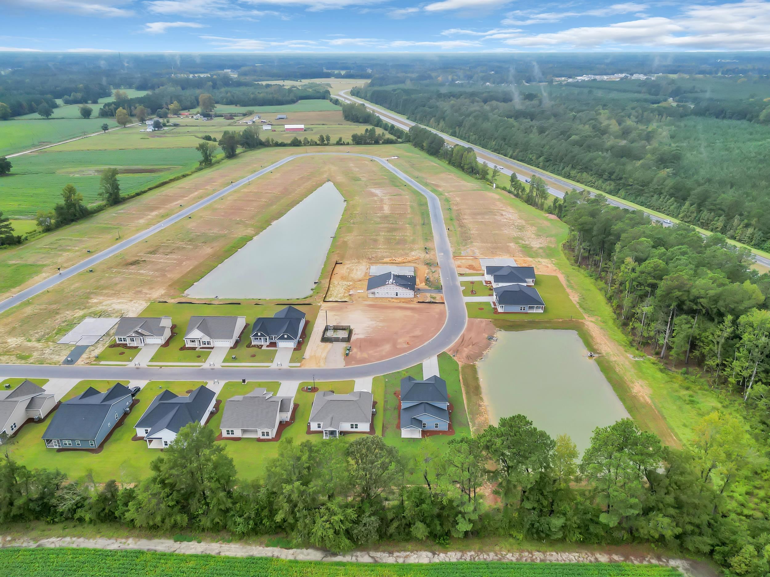 162 Westfield Circle Conway, SC 29526 - Photo 10 of 31 Aerial view of residential area with a nearby body of water
