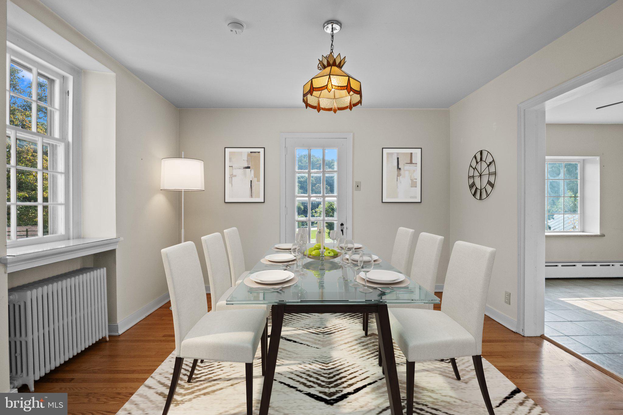 2325 Valley Road Huntingdon Valley, PA 19006 - Photo 14 of 36 Virtually Staged Dining Room