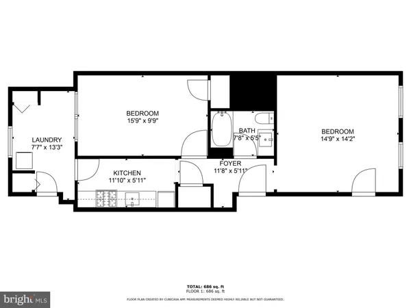 a picture of a floor plan