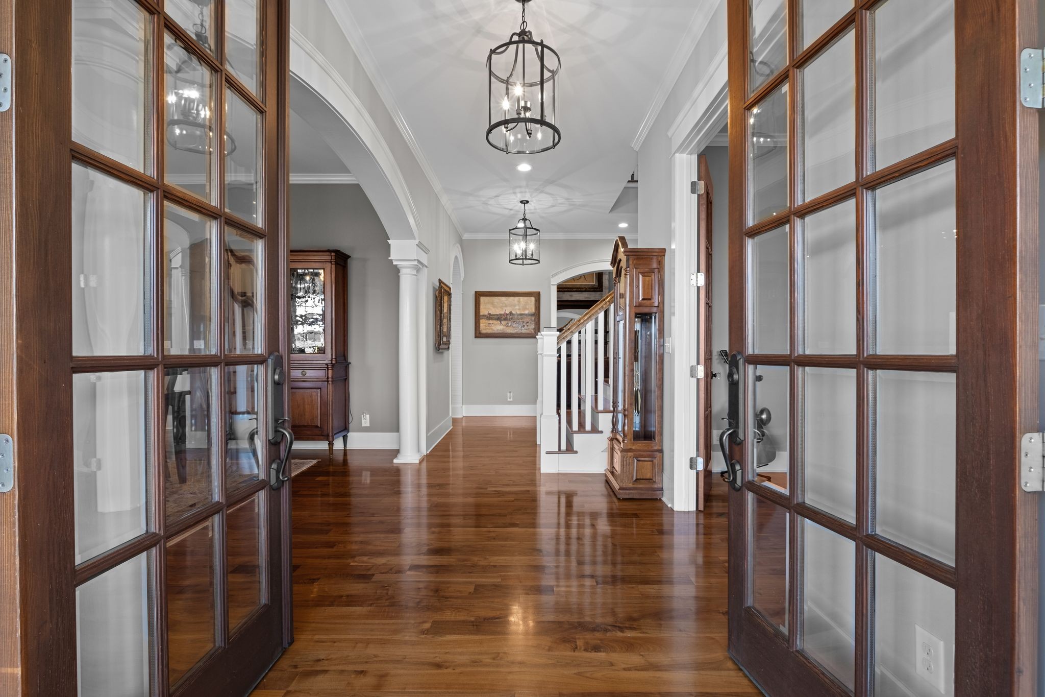 1421 Lawrence Lane Springfield, TN 37172 - Photo 15 of 43 a view of entryway with wooden floor and a front door