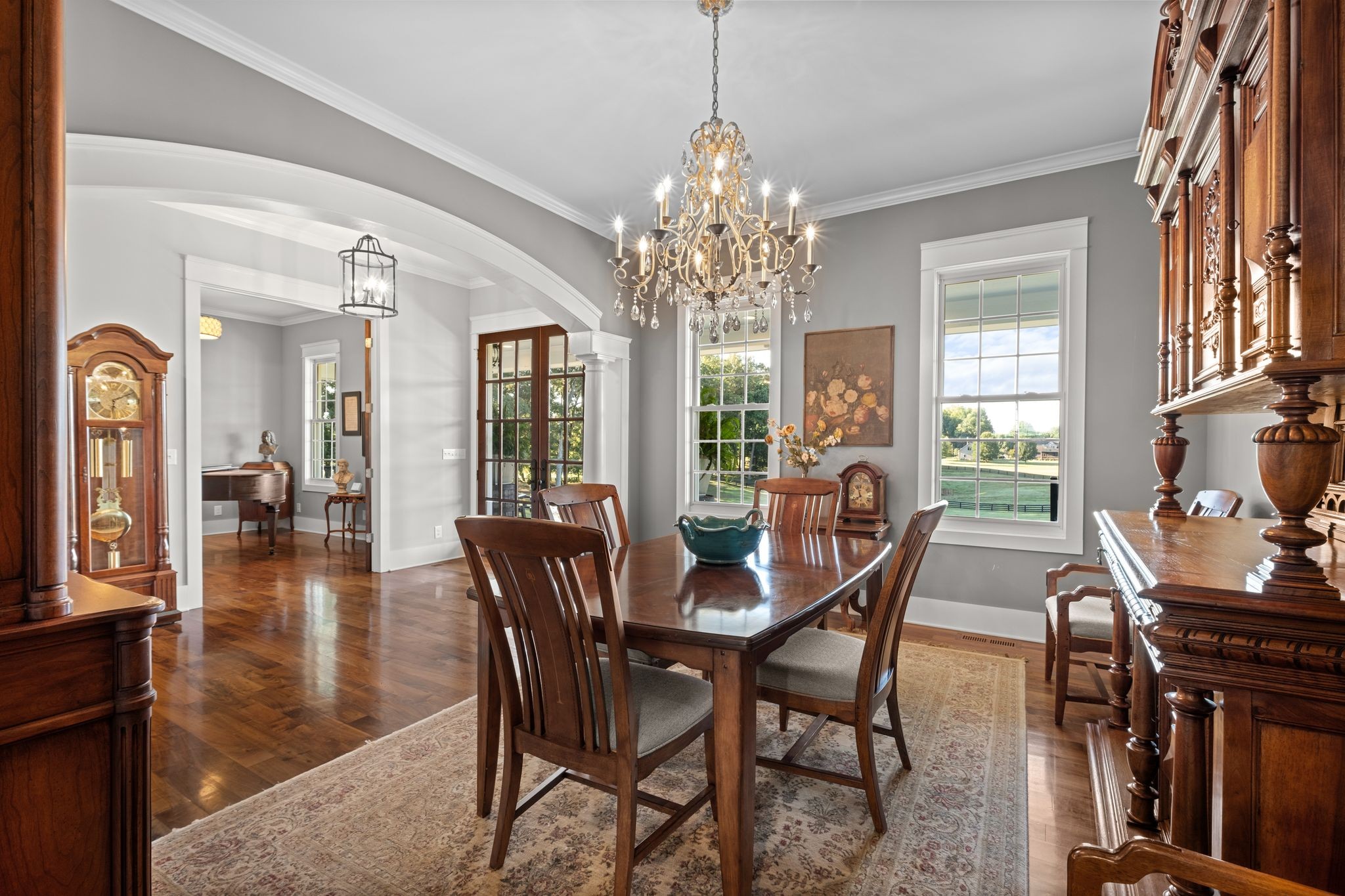 1421 Lawrence Lane Springfield, TN 37172 - Photo 18 of 43 a view of a dining room with furniture window and wooden floor