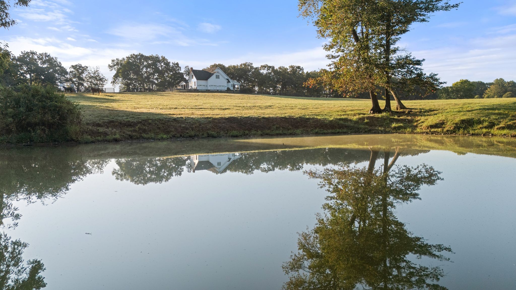 1421 Lawrence Lane Springfield, TN 37172 - Photo 38 of 43 a view of a lake with a mountain in the background