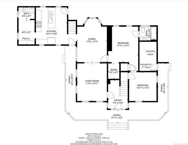 a view of a kitchen with furniture and a window