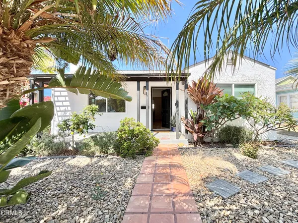 a view of outdoor space with seating area