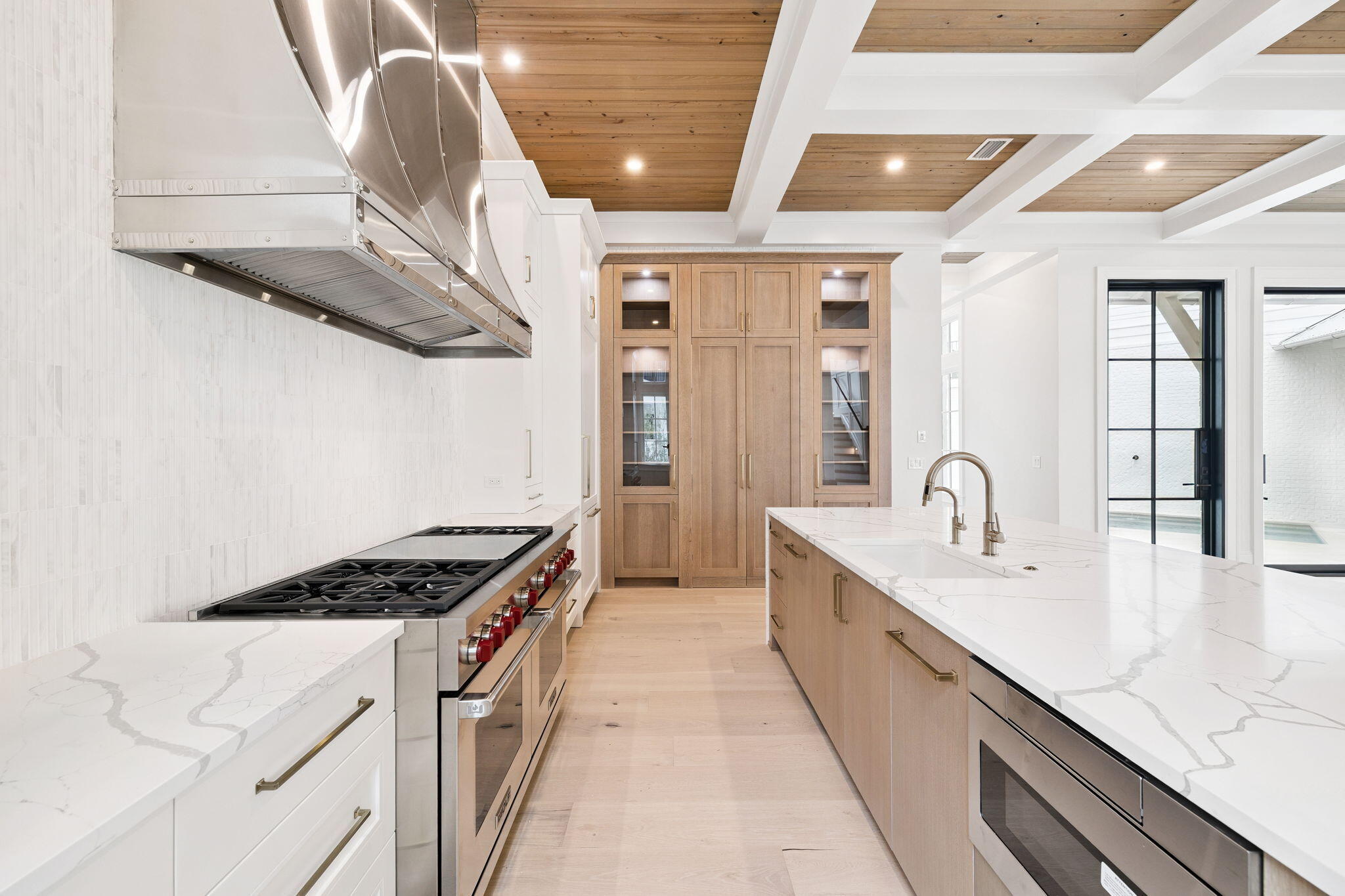 99 Perrin Santa Rosa Beach, FL 32459 - Photo 22 of 149 a kitchen with stainless steel appliances a sink a stove and cabinets