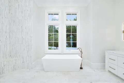 a view of swimming pool from a balcony