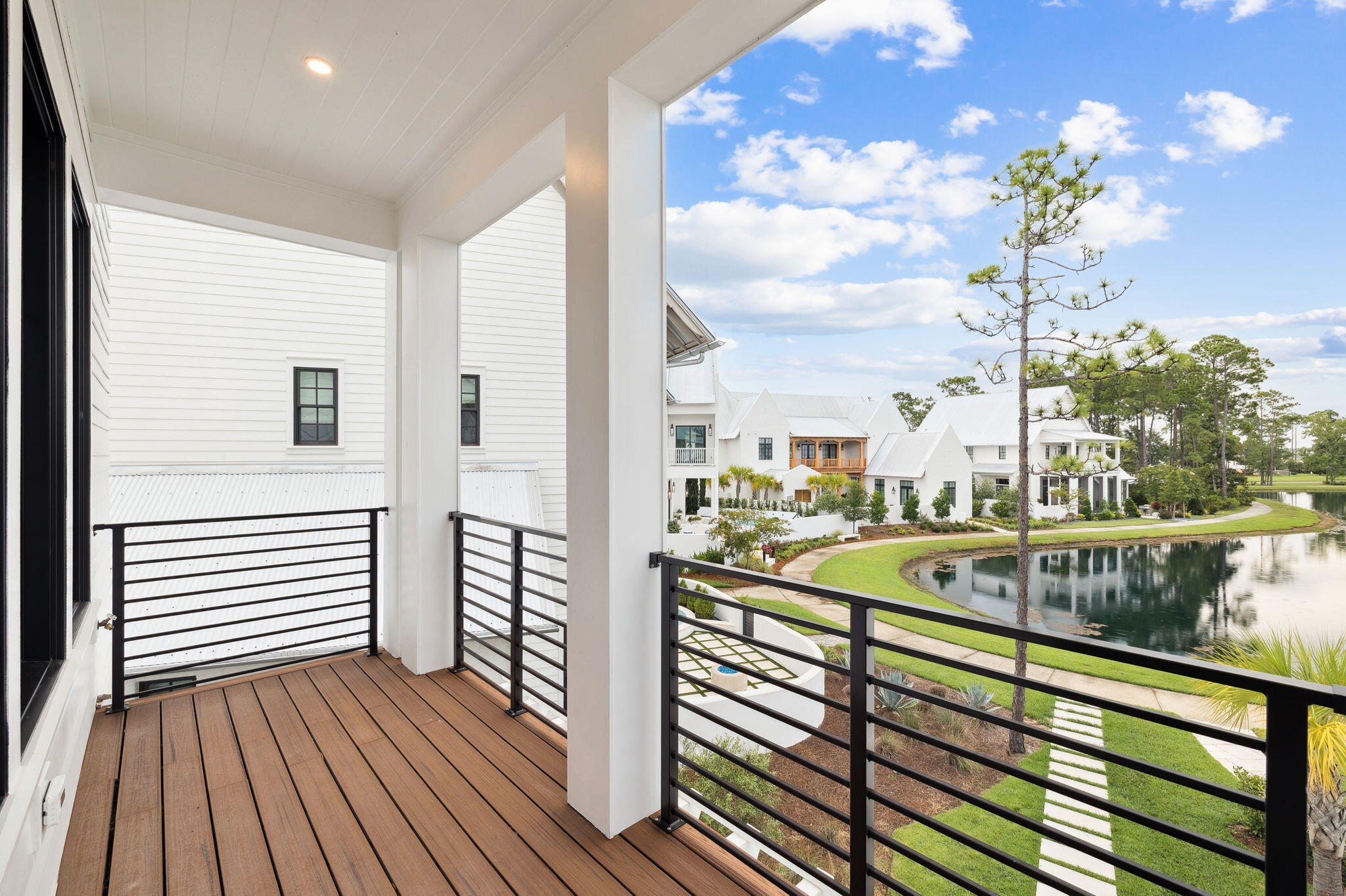 99 Perrin Santa Rosa Beach, FL 32459 - Photo 53 of 149 a view of a balcony with wooden floor