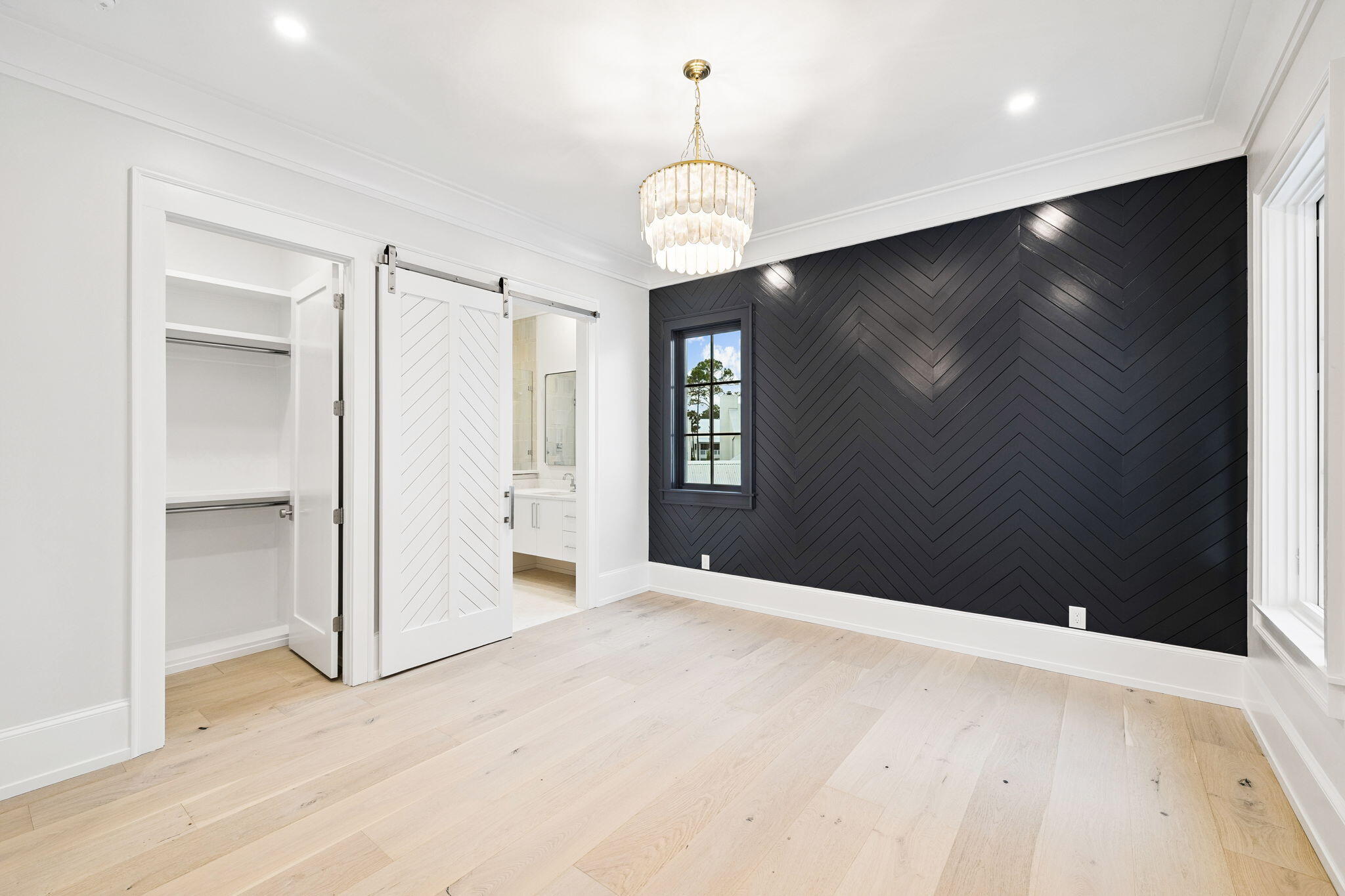 99 Perrin Santa Rosa Beach, FL 32459 - Photo 55 of 149 a view of an empty room with a fireplace and a window