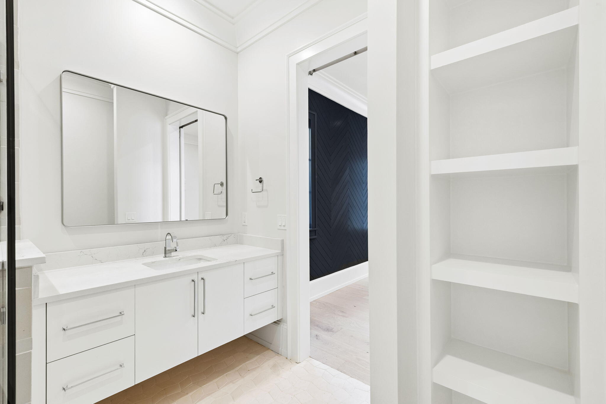 99 Perrin Santa Rosa Beach, FL 32459 - Photo 58 of 149 a bathroom with a double vanity sink and mirror