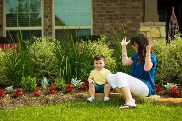a view of outdoor space and yard